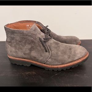 Allen Edmund Mens Suede Boots sz 10.5